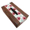 Rustic Wooden Tissue Box Cover – Afsoon