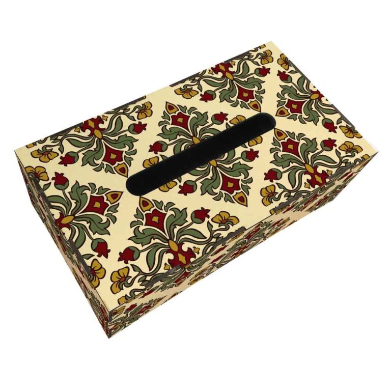 Rustic Wooden Tissue Box Cover Alma ShopiPersia