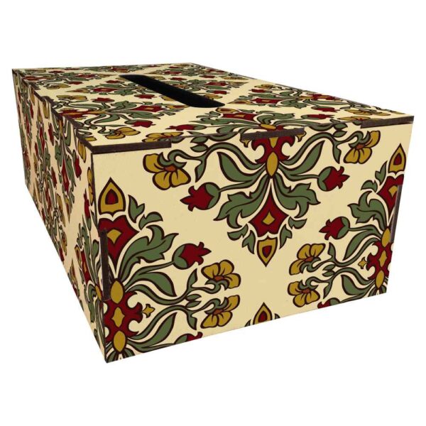 Wooden Tissue Box Cover Model Alma