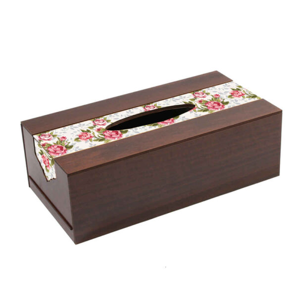 Rustic Wooden Tissue Box Cover – Bahar