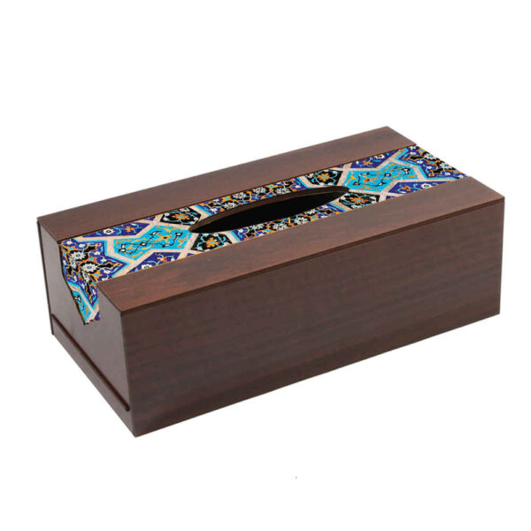 Rustic Wooden Tissue Box Cover – Chavosh