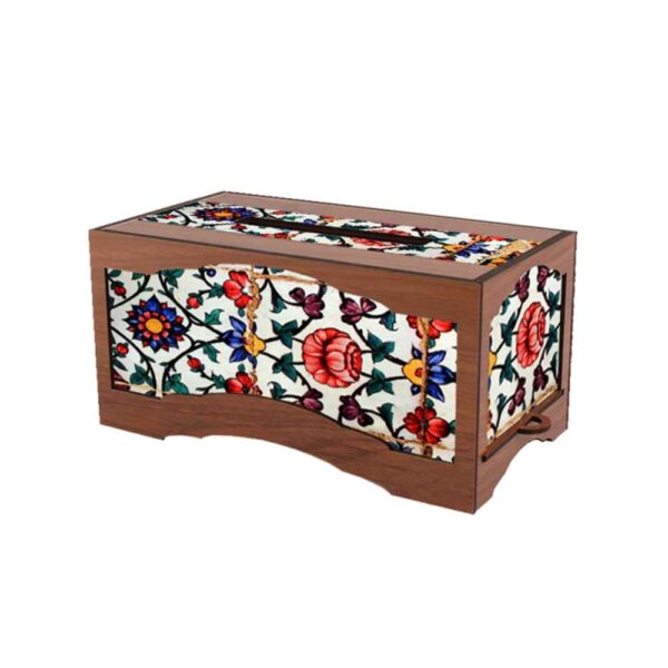 Rustic Wooden Tissue Box Cover – Delara