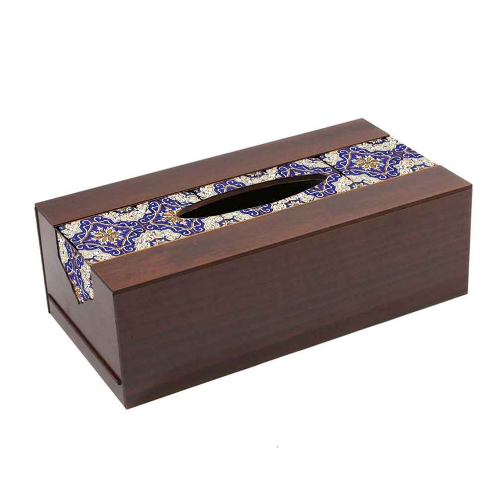 Rustic Wooden Tissue Box Cover – Faraz