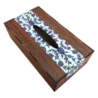 Rustic Wooden Tissue Box Cover – Golasa