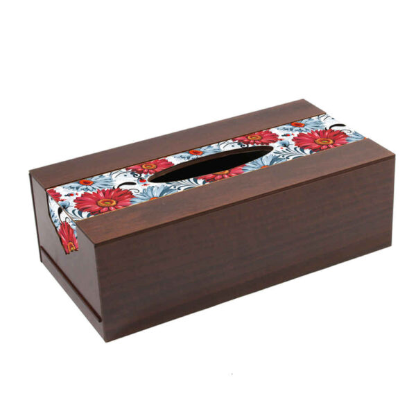 Wooden Tissue Box Cover Model Golnaz
