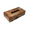 Rustic Wooden Tissue Box Cover – Jangal
