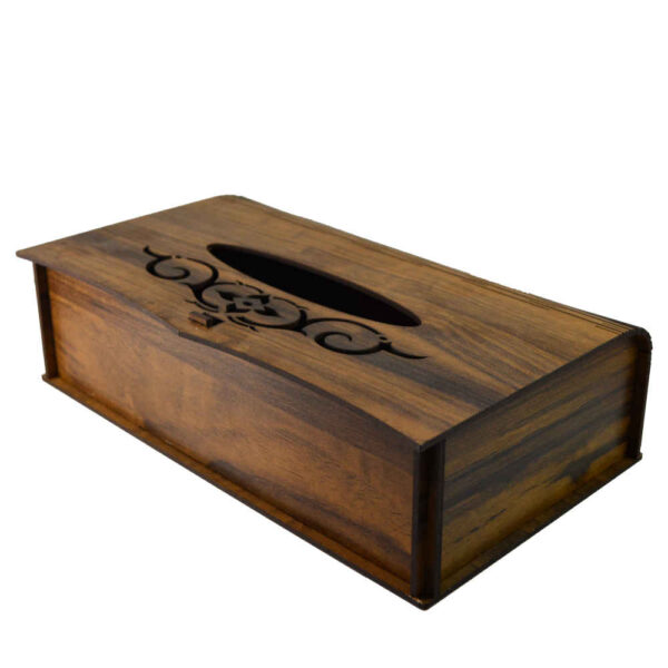 Rustic Wooden Tissue Box Cover – Kiana