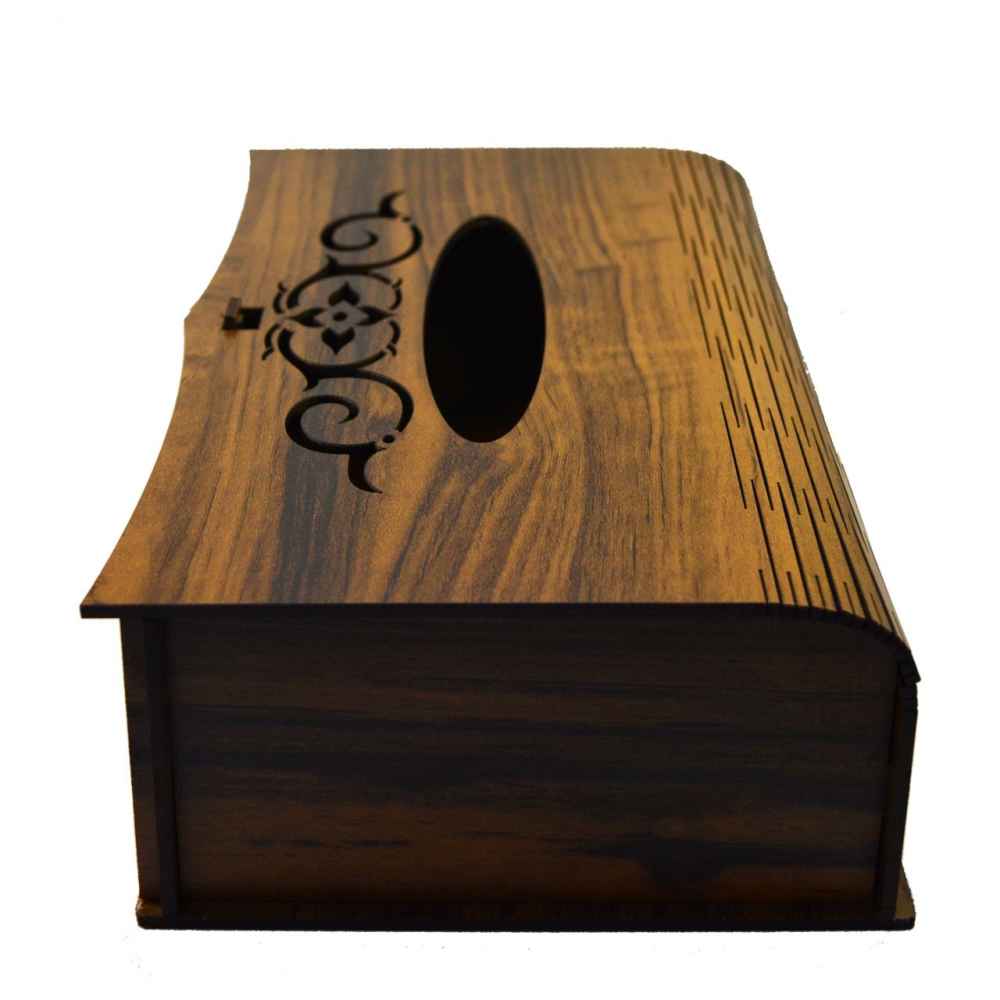 Rustic Wooden Tissue Box Cover – Kiana