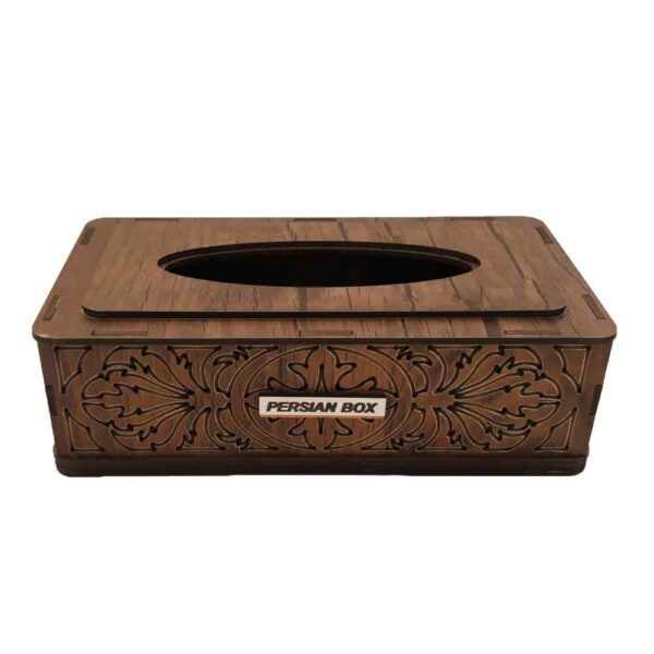 Wooden Tissue Box Cover Model Rasa