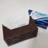 Rustic Wooden Tissue Box Cover – Shams