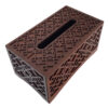 Rustic Wooden Tissue Box Cover – Shams