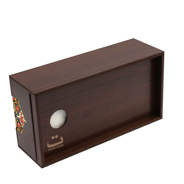 Wooden Tissue Box Cover Model Traditional Tile