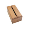 Rustic Wooden Tissue Box Cover – Yara