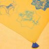 Artistic Print Summer Scarf for Women - Luxe and Vibrant Rakhsh Design