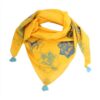 Artistic Print Summer Scarf for Women - Luxe and Vibrant Rakhsh Design
