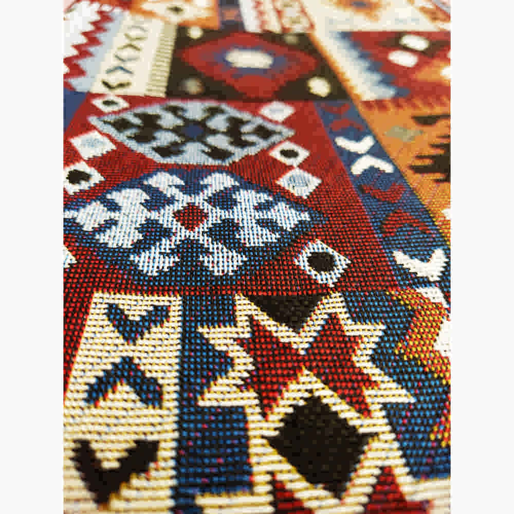 Large Boho Persian Style Indoor Floor Mat Homa