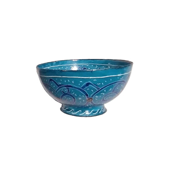 Decorative Minakari Copper Bowl Model Sima