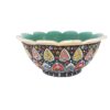 Persian Handmade Decorative Minakari Pottery Bowl Model Vania