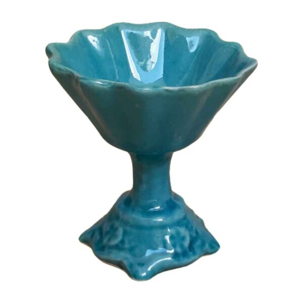 Handmade Decorative Blue Pottery Bowl Model Pouya
