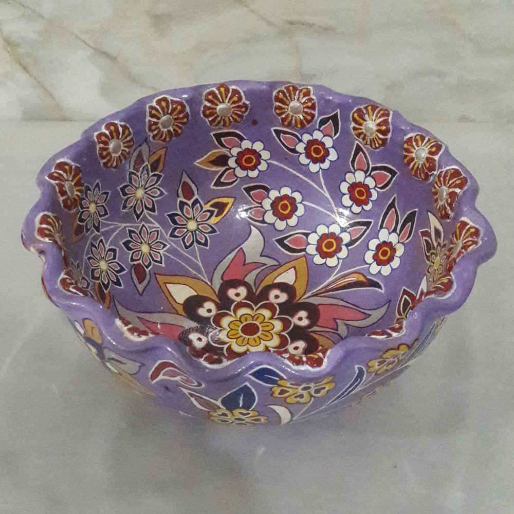 Handmade Decorative Pottery Bowl & Plate Model Arghavan