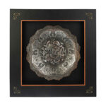 Handmade Framed Persian Engraved Copper Art Donya