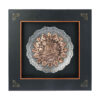 Handmade Framed Persian Engraved Copper Art Miniature