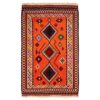 Persian Wool Kilim Rug Handwoven in Fars Traditional Aidin