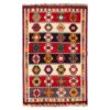 Persian Wool Kilim Rug Handwoven in Fars Traditional Doman