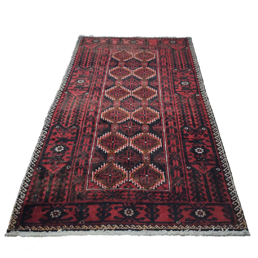 Authentic Persian Prayer Rug Hand-Knotted & Luxurious Sajada