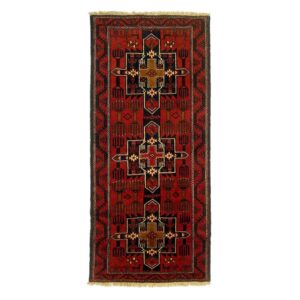 Hand Knotted Iranian Red Carpet Model Zabol