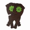 Foldable Wooden Quran Rehal Stand Holder with Allah Pattern