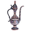 Persian Copper Rosewater Sprinkler - Minakari Enameled Afra