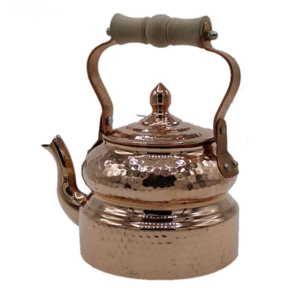 Persian Copper Double Teapot Durable and Hammered Homa