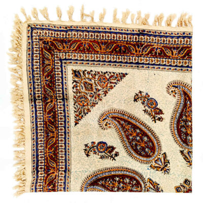 Iranian Tablecloth: Isfahan’s Traditional Kalamkari Block Print Bina