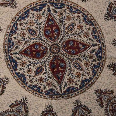 Iranian Tablecloth: Isfahan’s Traditional Kalamkari Block Print Hasti
