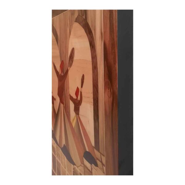 Iranian Marquetry Wall Hanging Art Model Sama