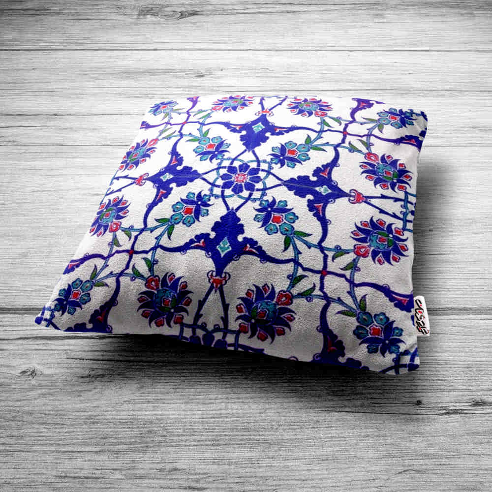 Persian Velvet Cushion Cover – Hezardastan Design (Set of 2)