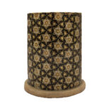 Persian Elegance Wooden Pen Holder for Desk Handcrafted Khatamkari Art Khazan