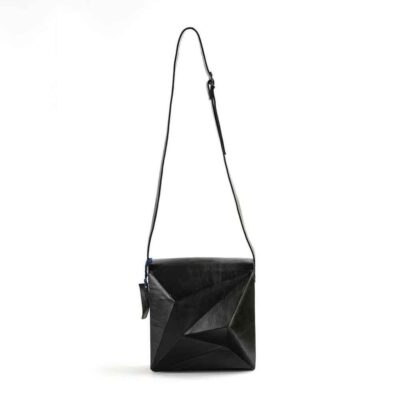 Luxurious Handcrafted Leather Crossbody Shoulder Bag – 3D Edition
