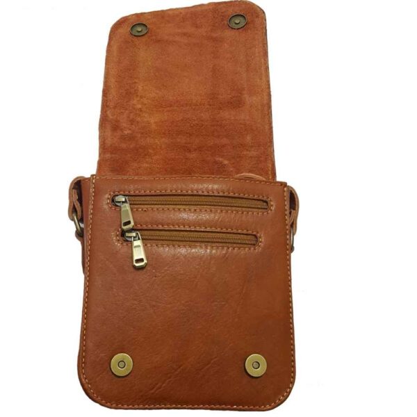 Leather Shoulder Bag Model Ahoora
