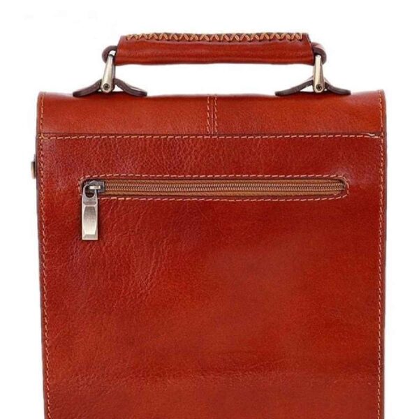 Leather Shoulder Bag Model Arvin