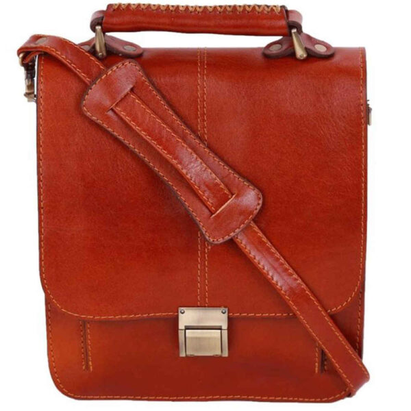 Leather Shoulder Bag Model Arvin