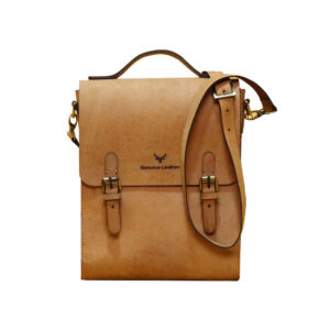 Luxurious Leather Messenger Shoulder Bag – Handcrafted Model Barasa