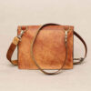 Luxurious Handcrafted Leather Crossbody Bag - Hosna Edition