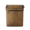 Luxurious Handcrafted Leather Crossbody Bag - Persian Poem Design