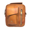 Luxurious Leather Messenger Shoulder Bag - Handcrafted Model Rana