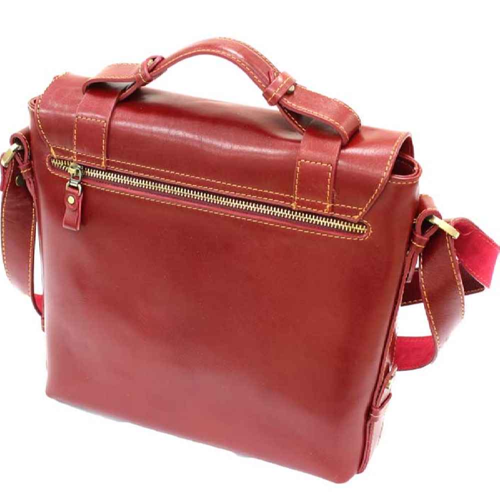 Luxurious Leather Messenger Shoulder Bag – Handcrafted Model Rozhe