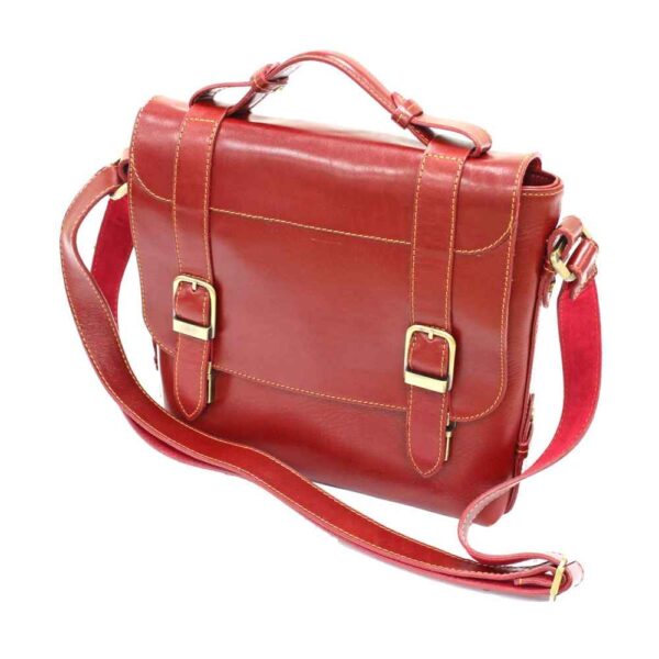 Luxurious Leather Messenger Shoulder Bag - Handcrafted Model Rozhe