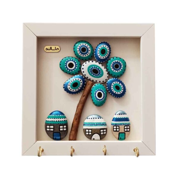 Persian Cheshm nazar Wall Key Holder Model S86