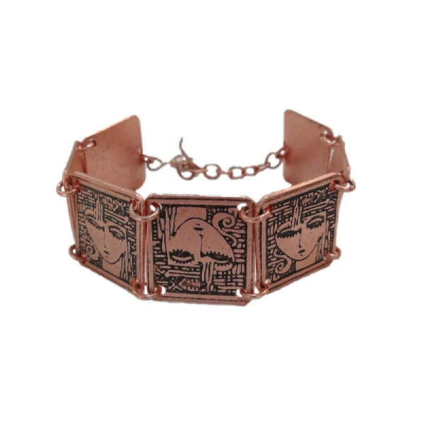 Persian Copper Bracelet - Rokh